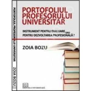 Portofoliul profesorului universitar - Zoia Bozu imagine