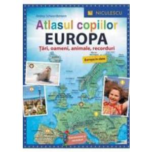 Atlasul copiilor Europa - Andrea Schwendemann imagine