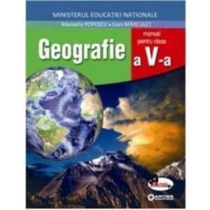 Geografie - Clasa 5 + Cd - Manual - Manuela Popescu Ioan Marculet imagine
