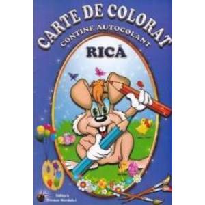 Carte de colorat - Rica imagine