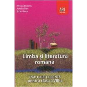 Limba romana - Clasa 8 - Evaluare curenta - Ninusa Erceanu Aurelia Ilian imagine