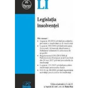 Legislatia insolventei Act. 3 iulie 2018 imagine