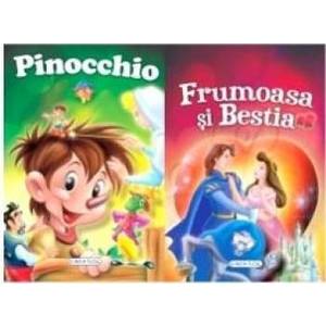 2 Povesti Pinocchio si Frumoasa si Bestia imagine