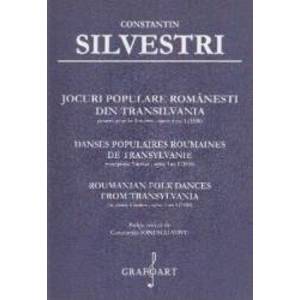 Jocuri populare romanesti din Transilvania pentru Pian la 4 maini Opus 4 Nr.1 - Constantin Silvestri imagine