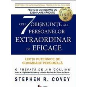2CD Cele 7 obisnuinte ale persoanelor extraordinar de eficace - Stephen R. Covey imagine