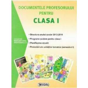 Documentele profesorului pentru cls 1 2013-2014 semestrul 1 imagine