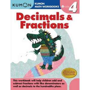Decimals & Fractions, Grade 4 imagine