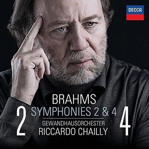 Brahms - Symphonies Nos. 2 & 4 | Johannes Brahms, Riccardo Chailly, Gewandhausorchester Leipzig imagine