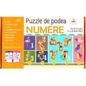 Puzzle de podea Numere imagine