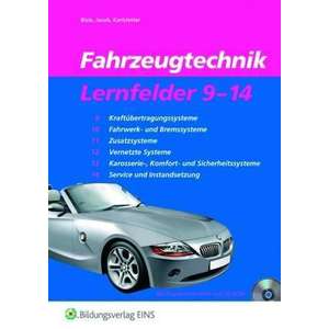 Fahrzeugtechnik Lernfelder 9-14. Arbeitsheft imagine