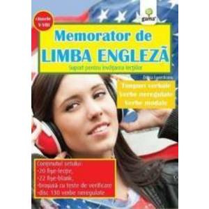 Memorator de limba engleza clasa 5-8 - Doina Juverdeanu imagine