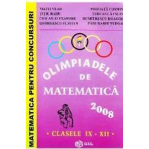 Olimpiadele de matematica Clasele 9-12 2008 - Matei Vlad imagine