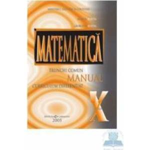 Manual matematica clasa 10 TC+CD - Marius Burtea Georgeta Burtea imagine