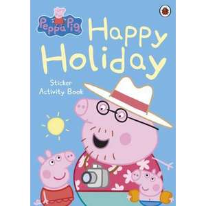 Peppa Pig: Happy Holiday Sticker Activity Book imagine