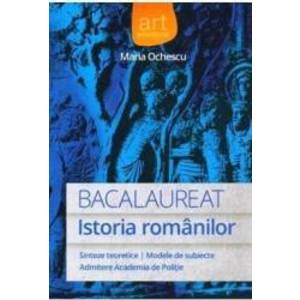 Bacalaureat 2014 Istoria Romanilor - Maria Ochescu imagine