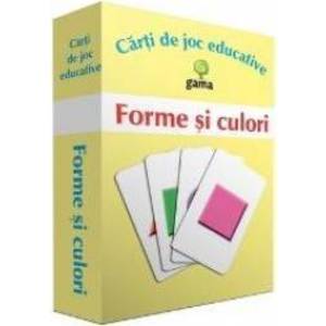 Forme si culori - Carti de joc educative imagine