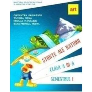 Stiinte ale naturii - Clasa 3 Sem.1 - Manual + CD - Nicolae Ploscariu imagine