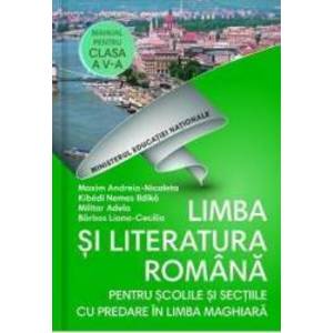 Limba romana - Clasa 5 - Manual Limba maghiara + CD - Maxim Andreia-Nicoleta imagine