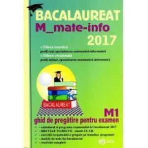 BAC 2017 Matematica M Mate-info M1 - Mihai Baluna imagine