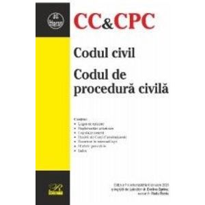 Codul civil. Codul de procedura civila Ed.7. Act. 6 ianuarie 2020 imagine