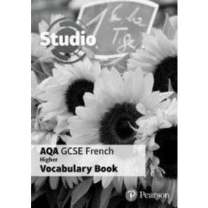 studio aqa gcse french vocab book pack imagine