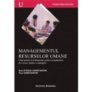 Managementul Resurselor Umane - Ticu Constantin Ana StoicA-Constantin imagine