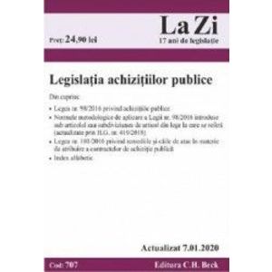 Legislatia achizitiilor publice Act. 7.01.2020 imagine