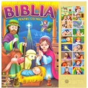 Carte cu sunete Biblia pentru cei mici imagine