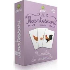 Montessori. Vocabular - Familii de animale imagine