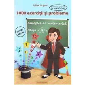 Culegere de matematica - Clasa 2 - 1000 exercitii si probleme - Adina Grigore imagine