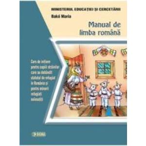 Manual de limba romana - Maria Bako - Curs de initiere pentru copiii strainilor - Statut refugiat imagine