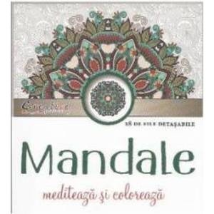 Mandale - mediteaza si coloreaza imagine