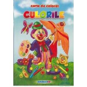 Culorile - Carte de colorat imagine