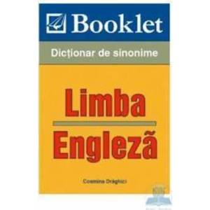Limba engleza - Dictionar de sinonime - Cosmin Draghici imagine