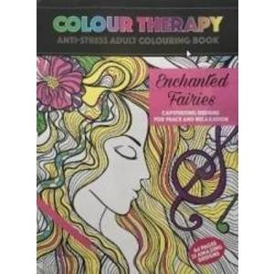 Colour Therapy Enchanted Fairies - Carte de colorat pentru adulti imagine