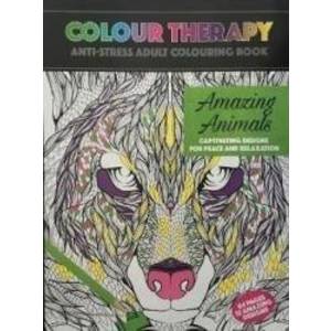 Colour Therapy Amazing Animals - Carte de colorat pentru adulti imagine