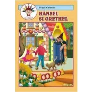 Hansel si Grethel - Fratii Grimm - Carte de colorat imagine