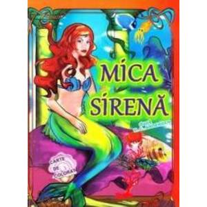 Mica Sirena dupa H.C. Andersen - Carte de colorat imagine