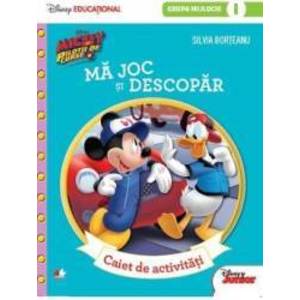 Disney Mickey Si Pilotii De Curse - Ma Joc Si Descopar - Caiet De Activitati Grupa Mijlocie - Silvia imagine