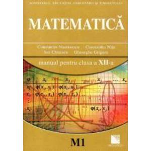 Matematica M1. Manual pentru clasa a XII-a imagine