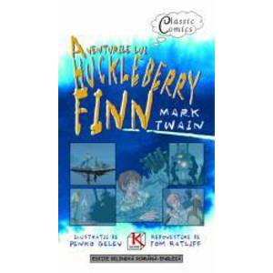 Aventurile lui Huckleberry Finn - editie bilingva romana engleza imagine