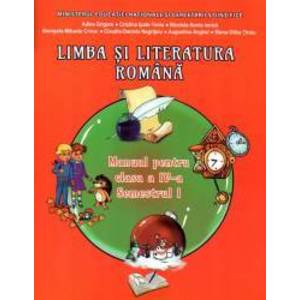 Limba si literatura romana. Manual pentru clasa a IV-a semestrul 1 imagine