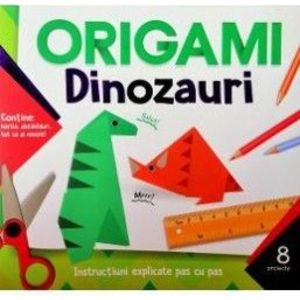 Origami dinozauri imagine