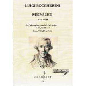 Menuet in La major pentru vioara si pian - Luigi Boccherini imagine