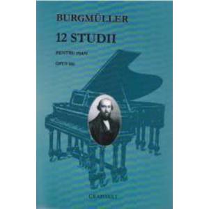 12 studii pentru pian - Burgmuller imagine