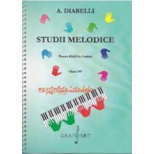 Studii melodice pentru pian - A. Diabelli imagine