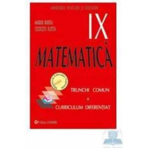 Matematica Cls 9 Tc+Cd - Marius Burtea Georgeta Burtea imagine