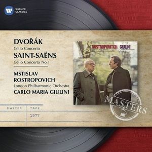 Dvorak & Saint-Saens: Cello Concertos | Mstislav Rostropovich imagine