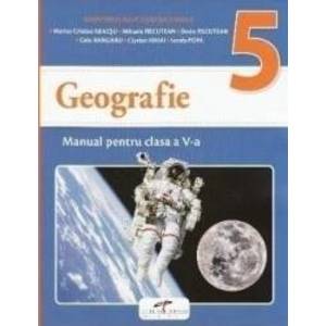 Geografie - Clasa 5 - Manual + CD - Marius Cristian Neacsu Mihaela Fiscutean imagine