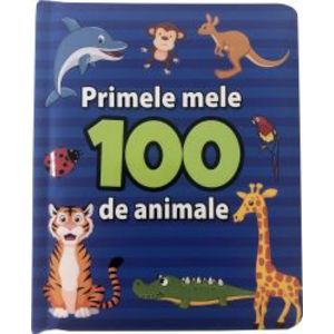 Primele mele 100 de animale carte educativa pentru copii ilustrata BBL2824 imagine